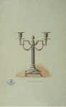 Design of a Candlestick from a Silver Toilet Set JROQL - Hermitage